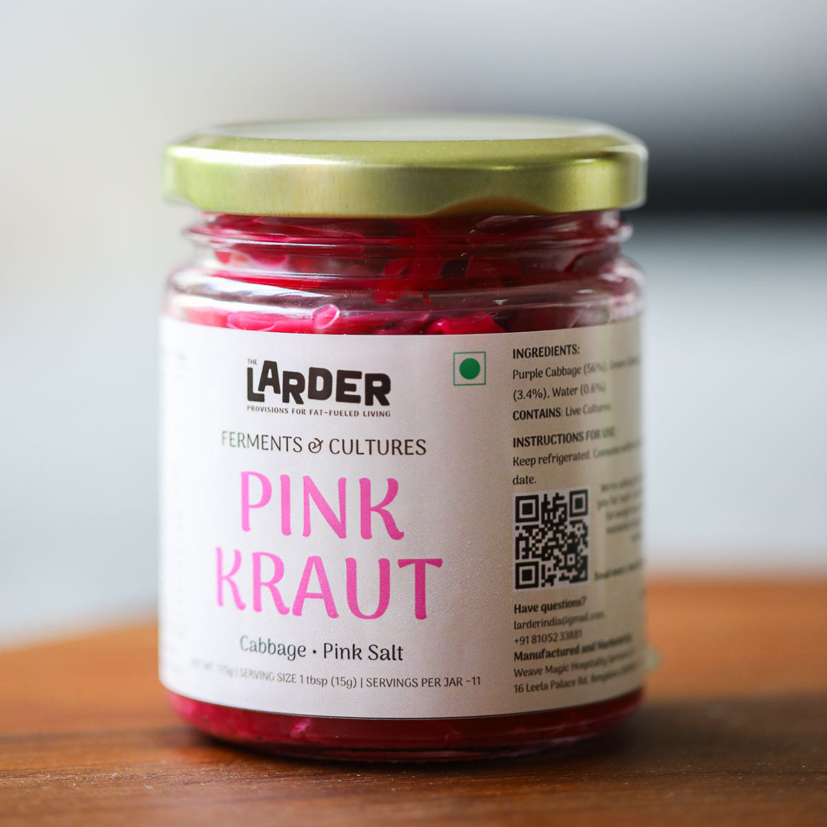 Pink Kraut - Cabbage & Pink Salt