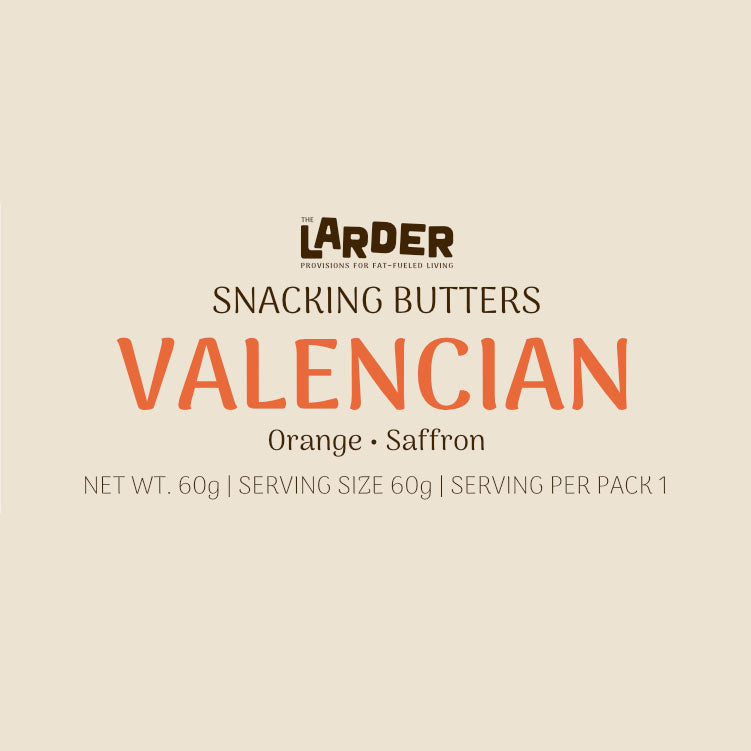 Valencian Snacking Butter — Orange & Saffron