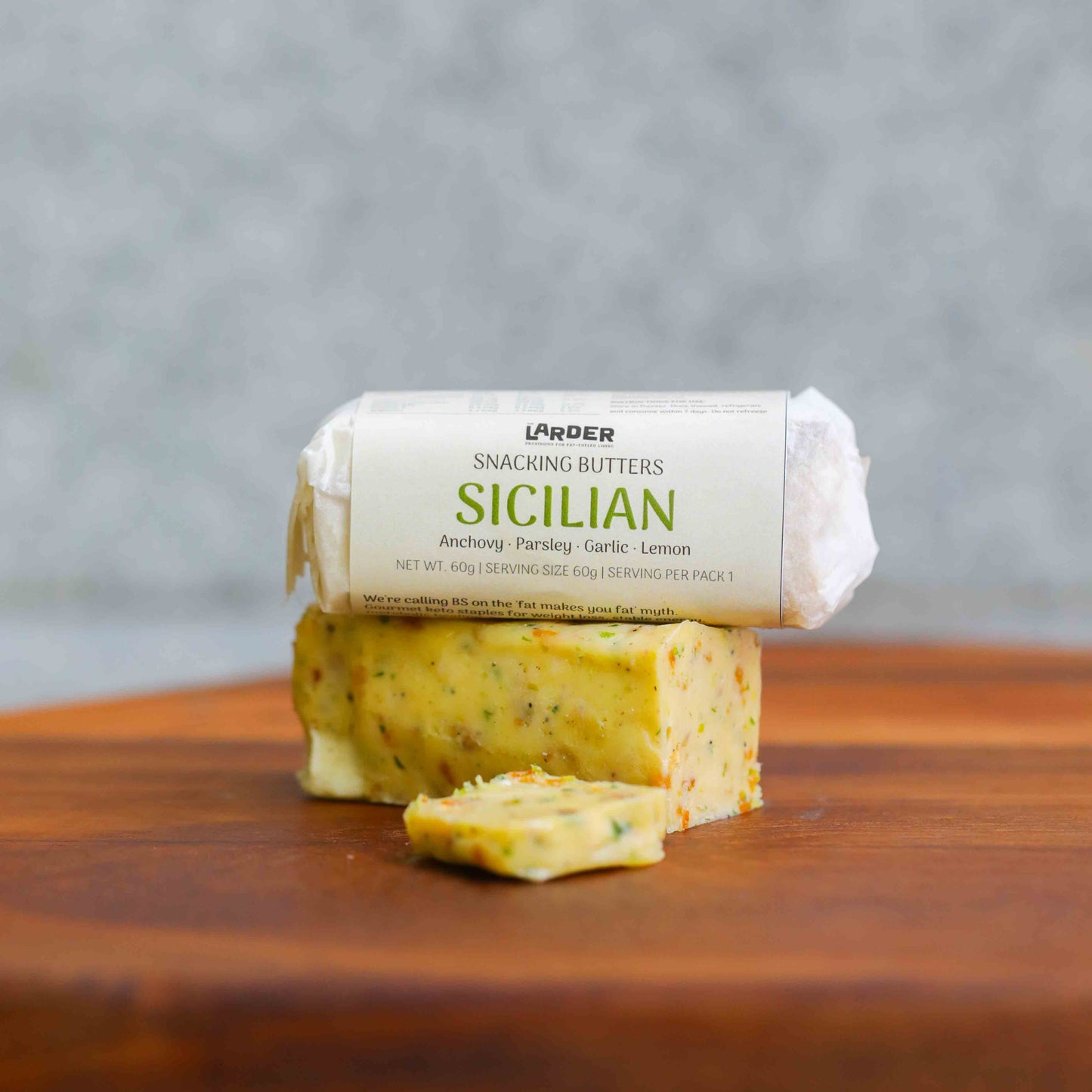 Sicilian Snacking Butter - Anchovy, Parsley, Garlic & Lemon