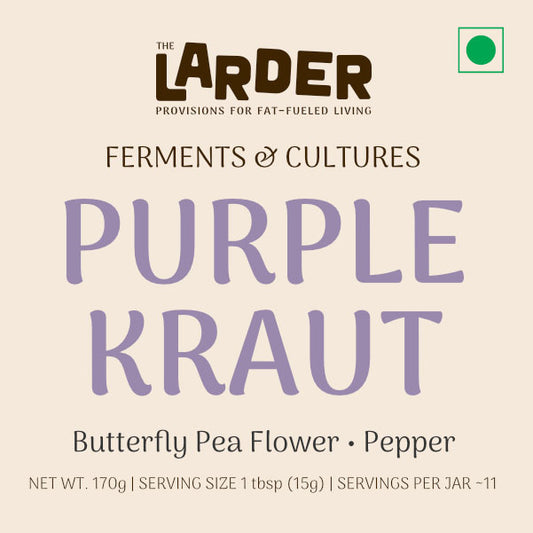 Purple Kraut - Butterfly Pea Flower & Pepper