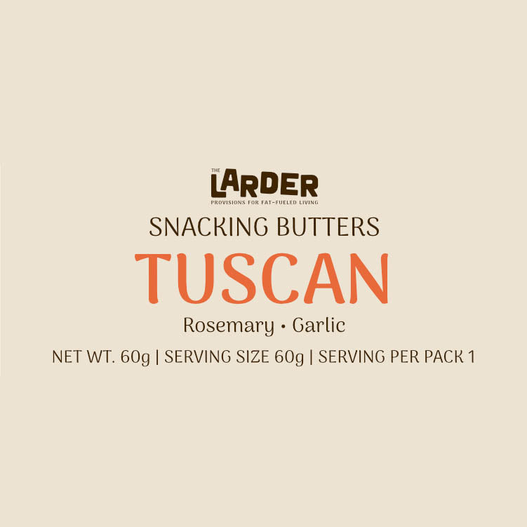 Tuscan Snacking Butter — Rosemary & Garlic