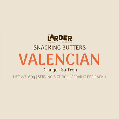 Valencian Snacking Butter — Orange & Saffron