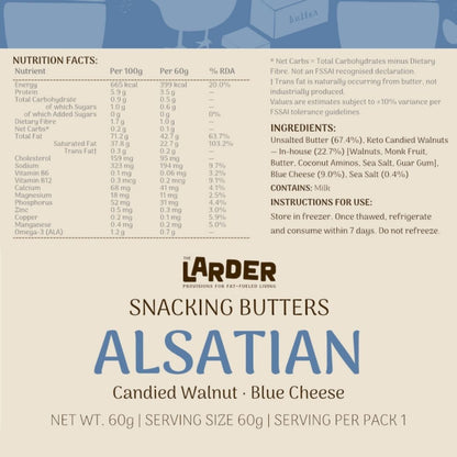 Alsatian Snacking Butter - Blue Cheese & Walnut