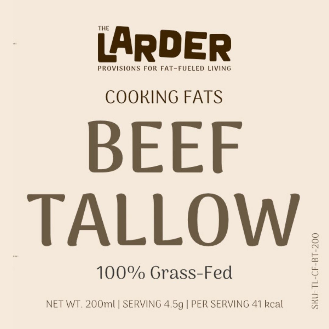 Beef Tallow - 100% Grass-Fed