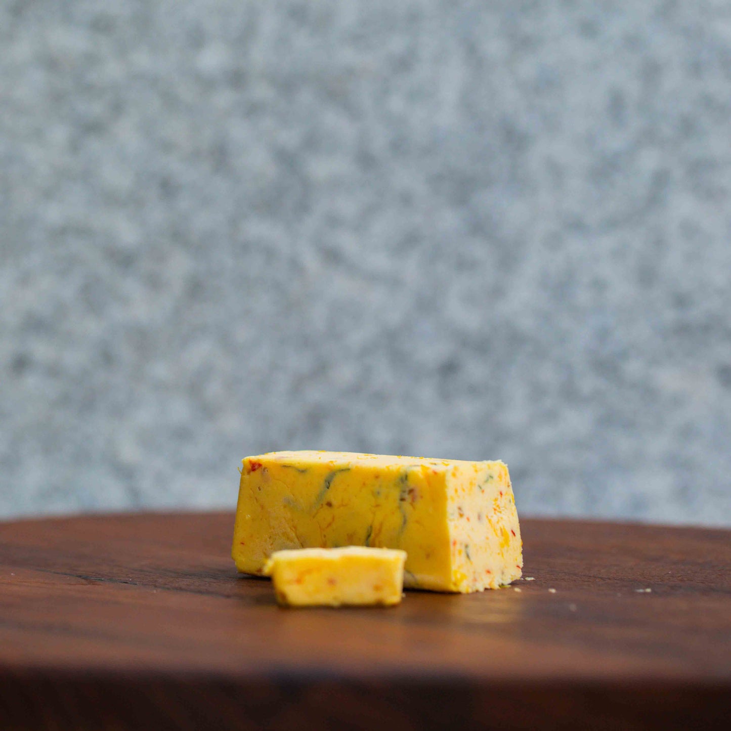 Caribbean snacking butter with mango, birds eye chilli and basil — keto compound butter, no seed oils, made in Bangalore by The Larder