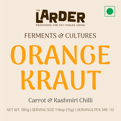 Orange Kraut - Carrot & Kashmiri Chili