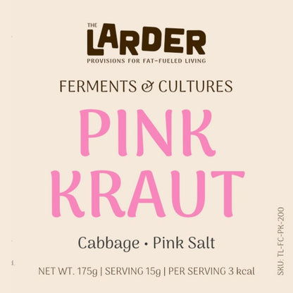 Pink Kraut - Cabbage & Pink Salt