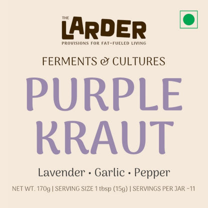 Purple Kraut - Lavender, Garlic & Pepper